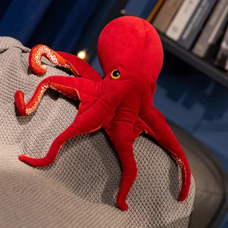 Vibrant Cute Octopus Plush Toy