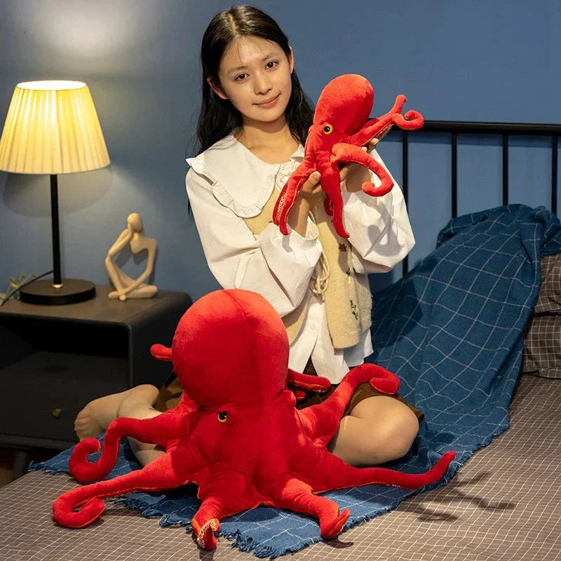 Vibrant Cute Octopus Plush Toy