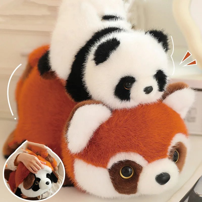 Adorable Soft Red Panda Teddy Bear Toy