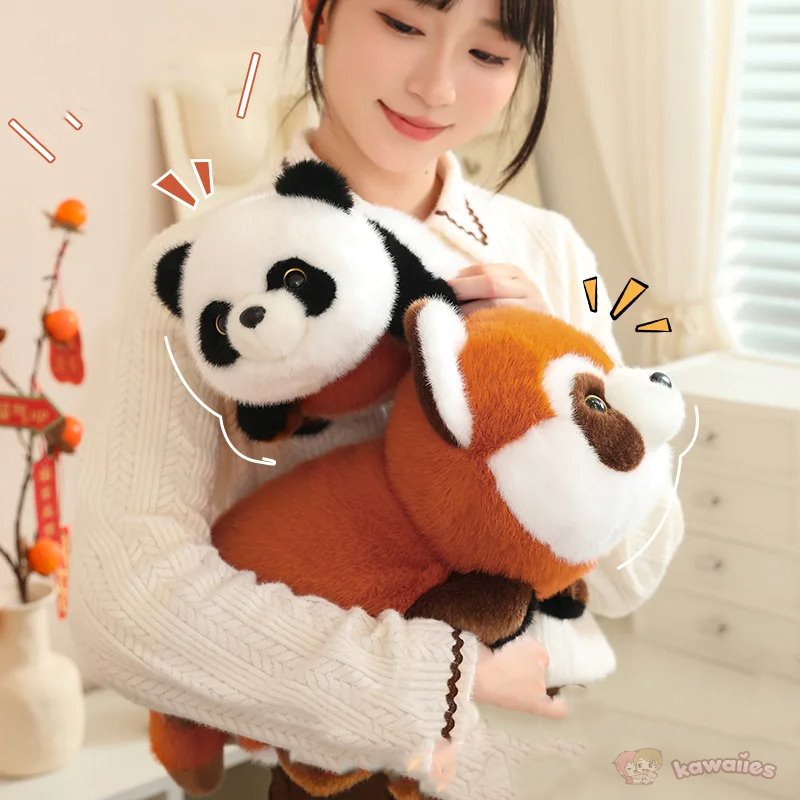 Adorable Soft Red Panda Teddy Bear Toy