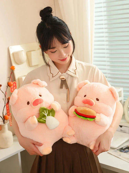 Adorable Pink Pig Stuffed Animal