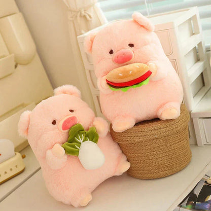 Adorable Pink Pig Stuffed Animal