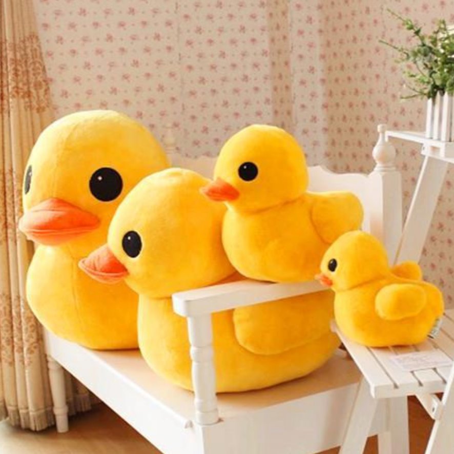 Happy Bright Bath Duck Toys
