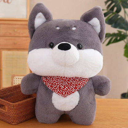 Adorable Shiba Puppy Cuddly Stuffed Toys