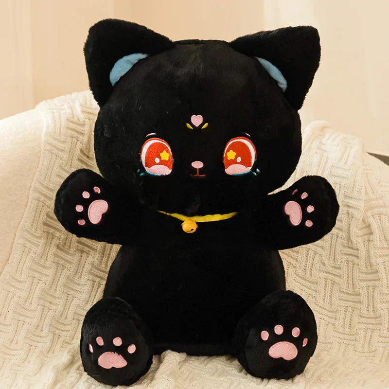 Adorable Anime Kitty Cuddle Plush Toys - Luxicro
