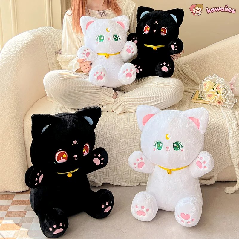 Adorable Anime Kitty Cuddle Plush Toys
