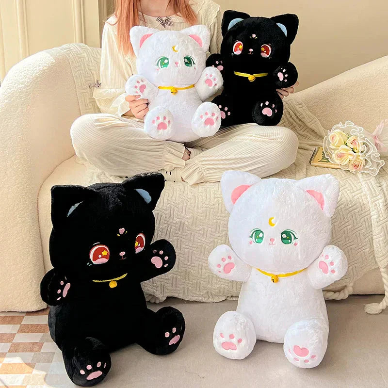 Adorable Anime Kitty Cuddle Plush Toys