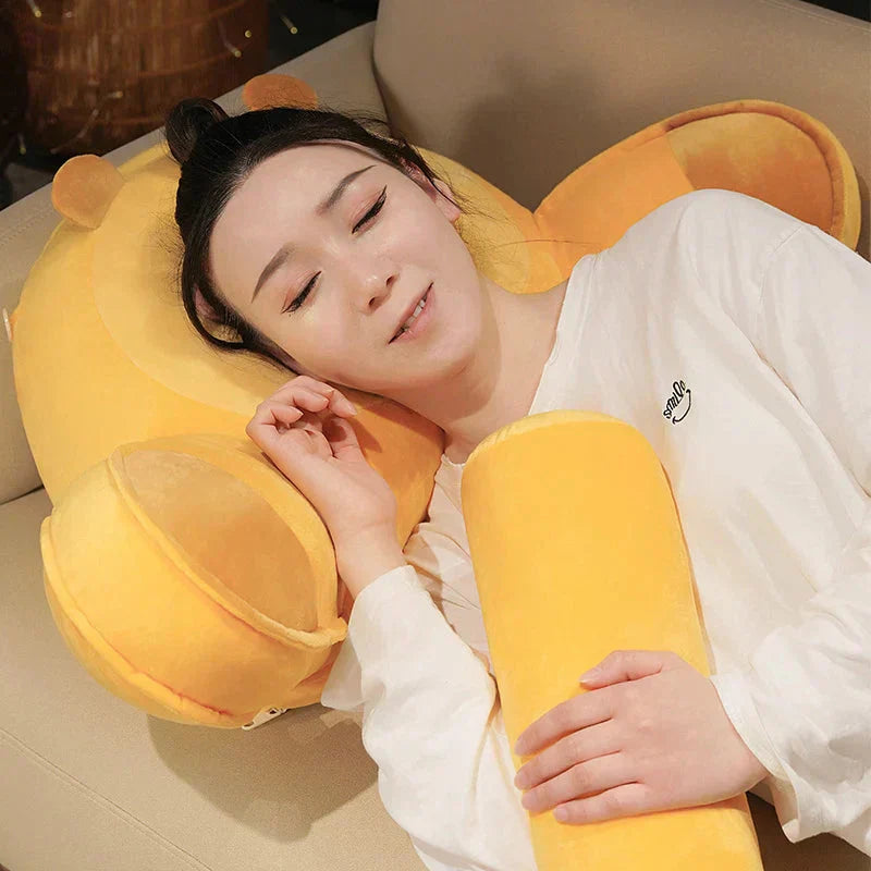 Soft Cuddly Stuffed Animal Pillow