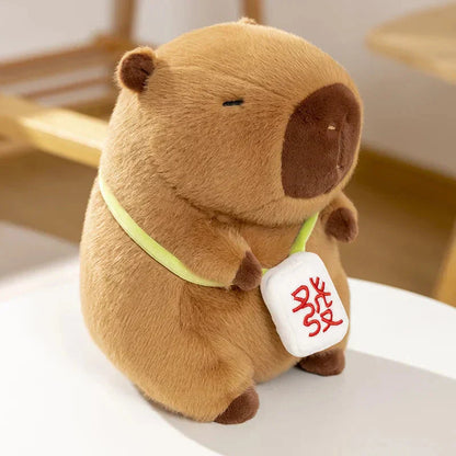 Fun Animal Mahjong Plush Bag Buddy