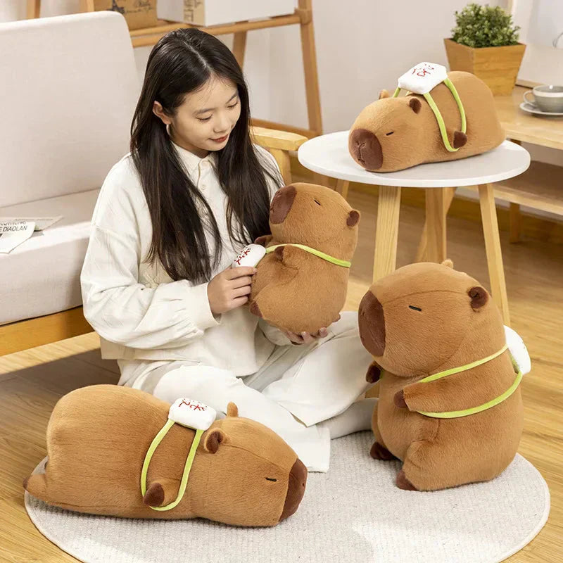 Cute Mahjong Plush Backpack Buddy