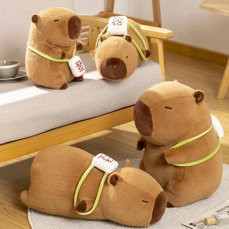 Fun Animal Mahjong Plush Bag Buddy