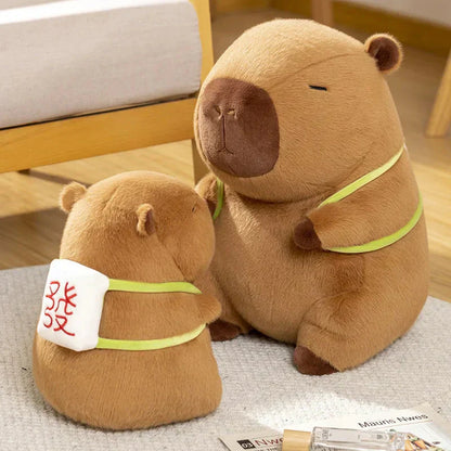 Fun Animal Mahjong Plush Bag Buddy