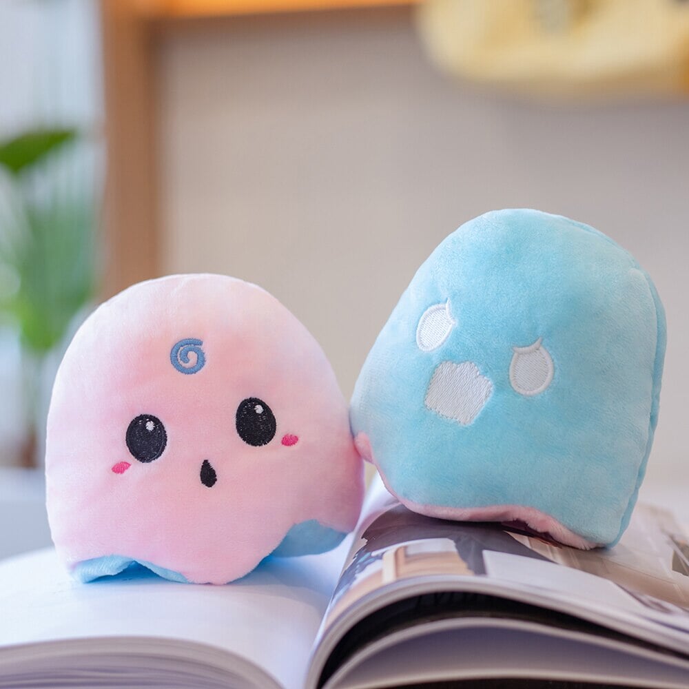 Adorable Double Sided Funny Ghost Figurines