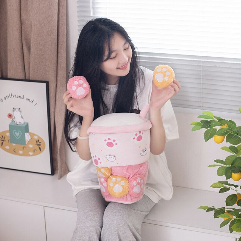 Adorable Bubble Tea Plush Toy