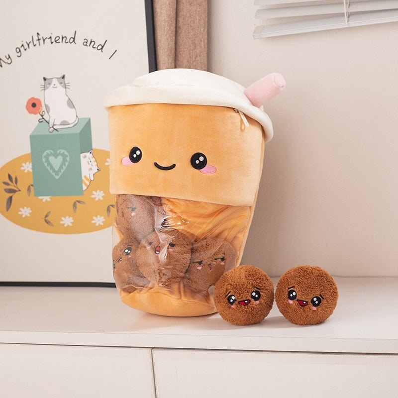 Cute Boba Soft Toy Plush - Luxicro