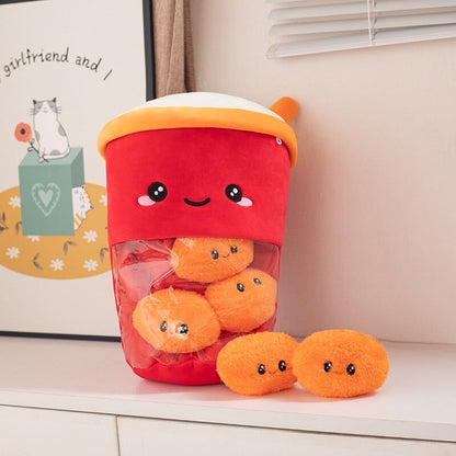 Adorable Bubble Tea Plush Toy