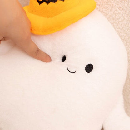 Friendly Ghost Pumpkin Soft Toy