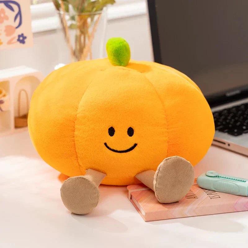 Friendly Ghost Pumpkin Soft Toy