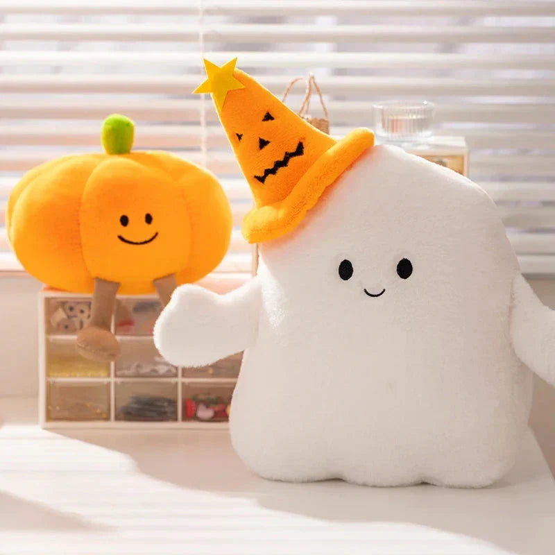 Friendly Ghost Pumpkin Soft Toy