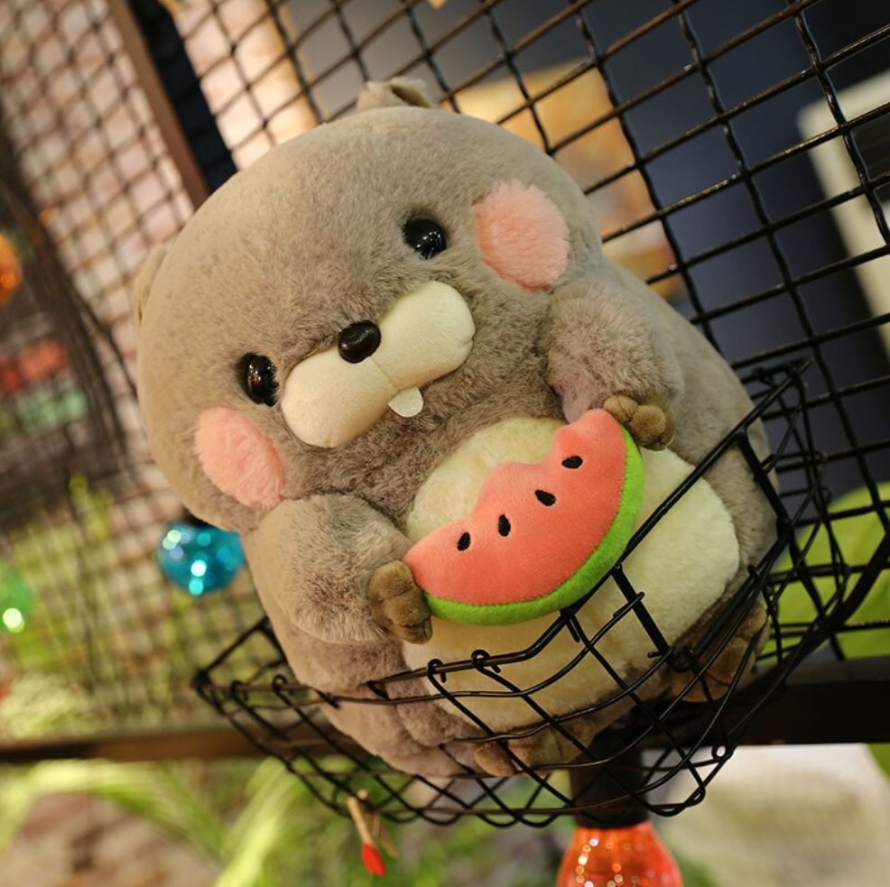 Adorable Plush Beaver Stuffed Toy