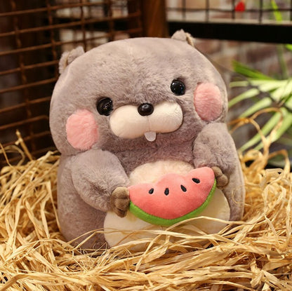 Adorable Plush Beaver Stuffed Toy