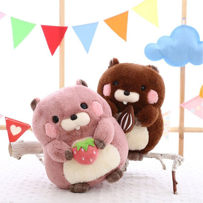 Adorable Plush Beaver Stuffed Toy