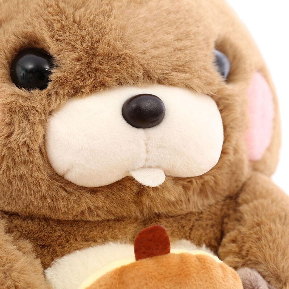Adorable Plush Beaver Stuffed Toy