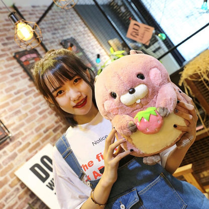 Adorable Plush Beaver Stuffed Toy