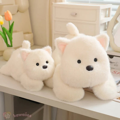 Adorable Dog Soft Toy with Fun Frog Hat
