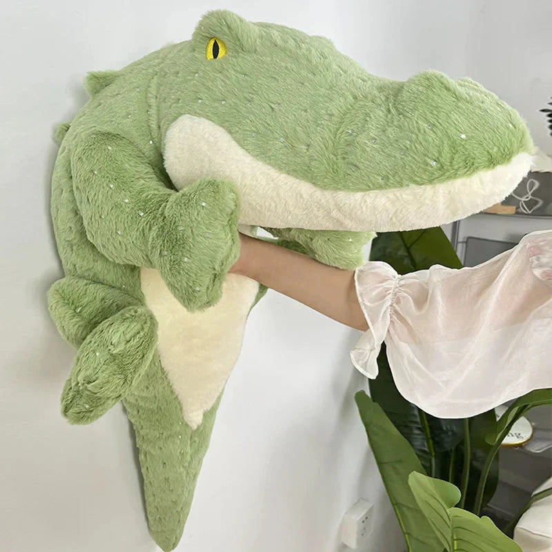 Cuddly Green Stuffed Animal Plush Toy - Luxicro