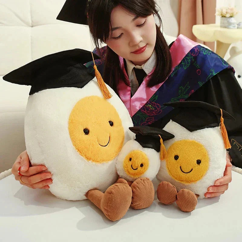 Cuddly Pastel Egg Plush Toy