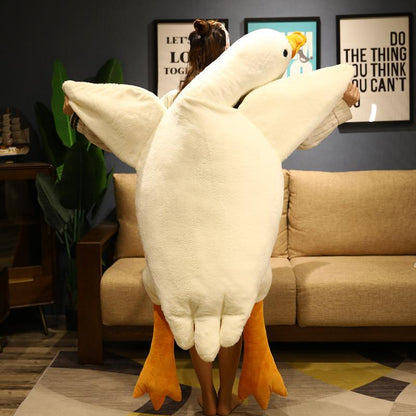 Soft White Swan Stuffed Animal