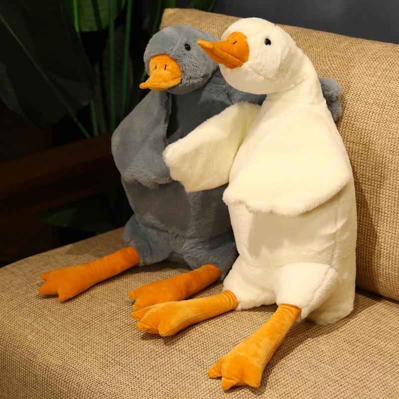 Soft White Swan Stuffed Animal