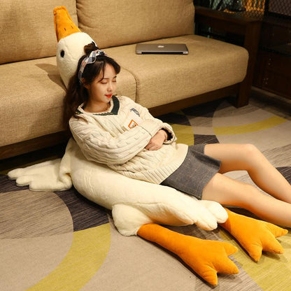 Soft White Swan Stuffed Animal