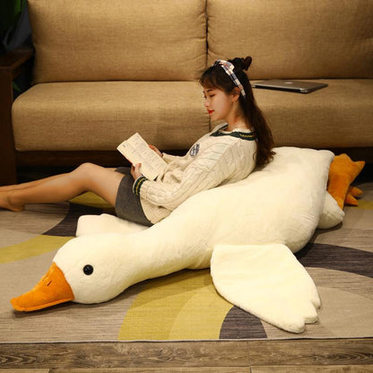 Soft White Swan Stuffed Animal