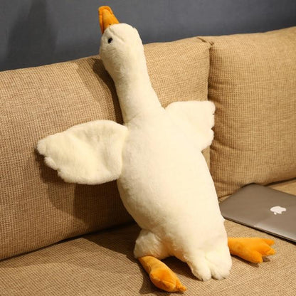 Soft White Swan Stuffed Animal