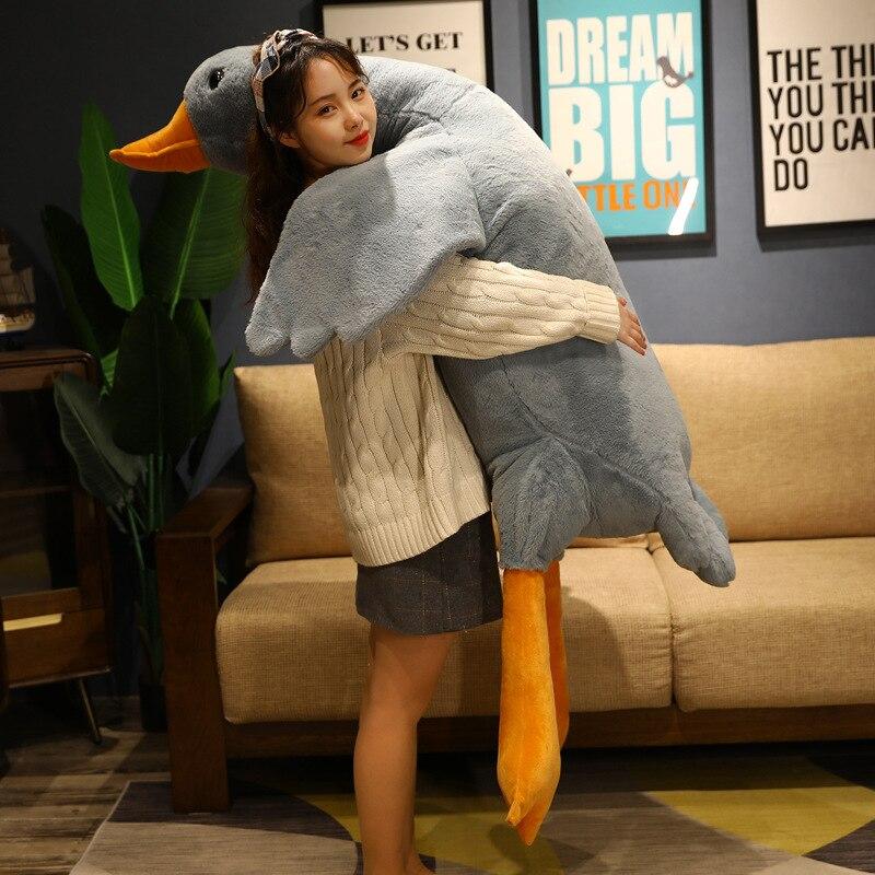 Soft White Swan Stuffed Animal