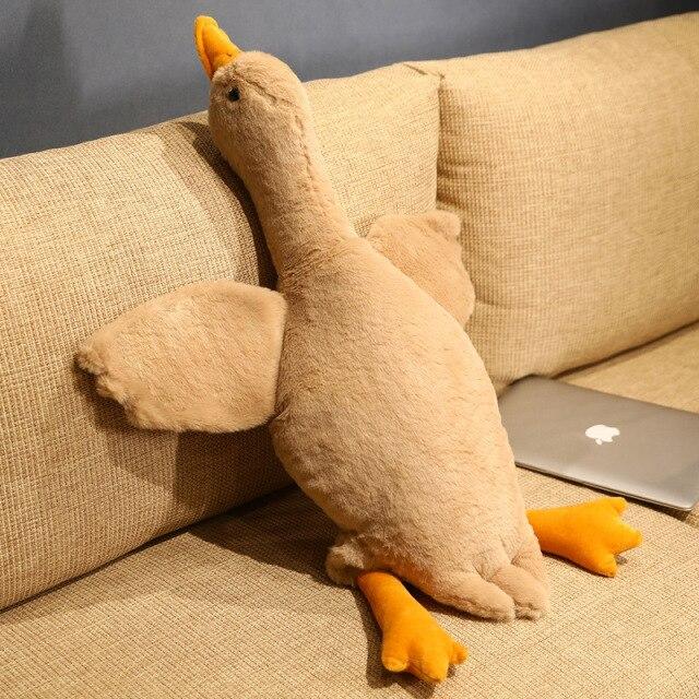 Cuddly White Swan Stuffed Animal