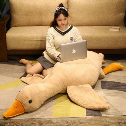 Soft White Swan Stuffed Animal