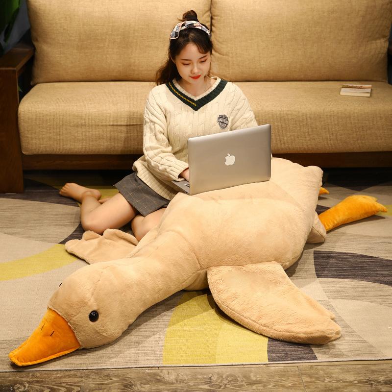 Cuddly White Swan Stuffed Animal