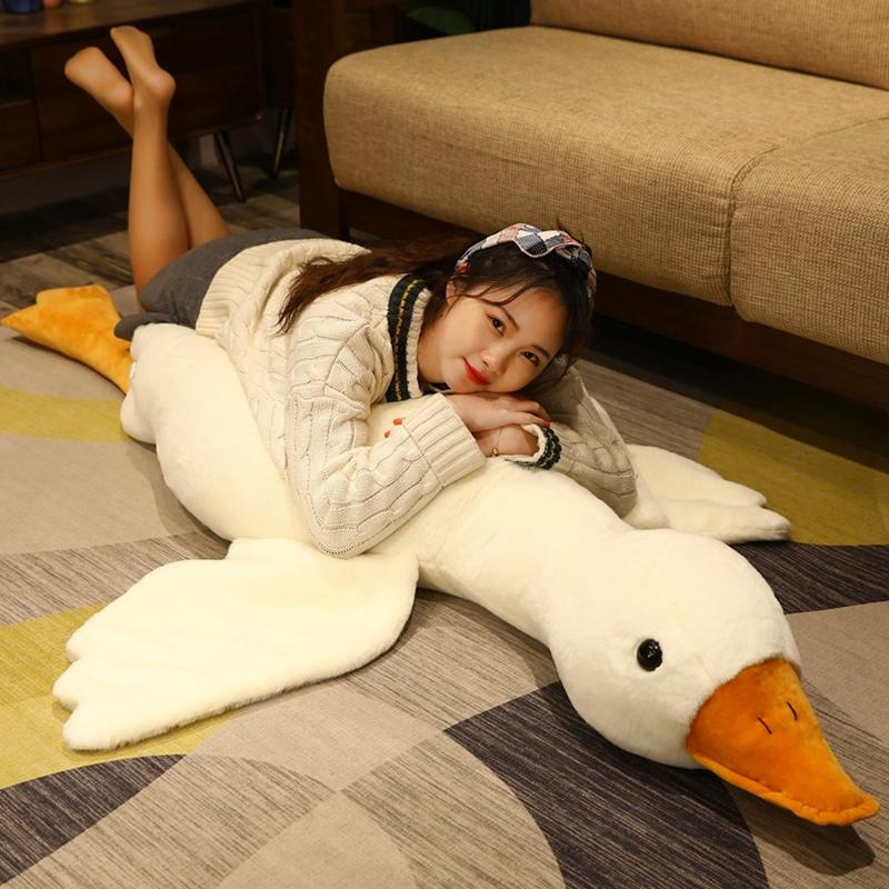 Soft White Swan Stuffed Animal