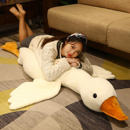 Soft White Swan Stuffed Animal
