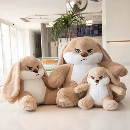 Adorable Fluffy Bunny Cuddle Toy