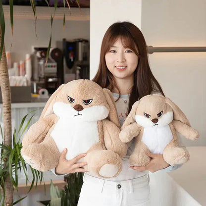 Adorable Fluffy Bunny Cuddle Toy