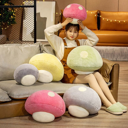 Fun Spotted Mushroom Soft Toys