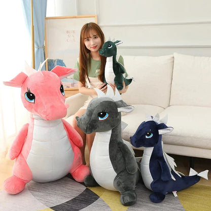 Plush Friendly Dragon Stuffed Animal