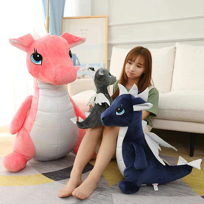 Plush Friendly Dragon Stuffed Animal