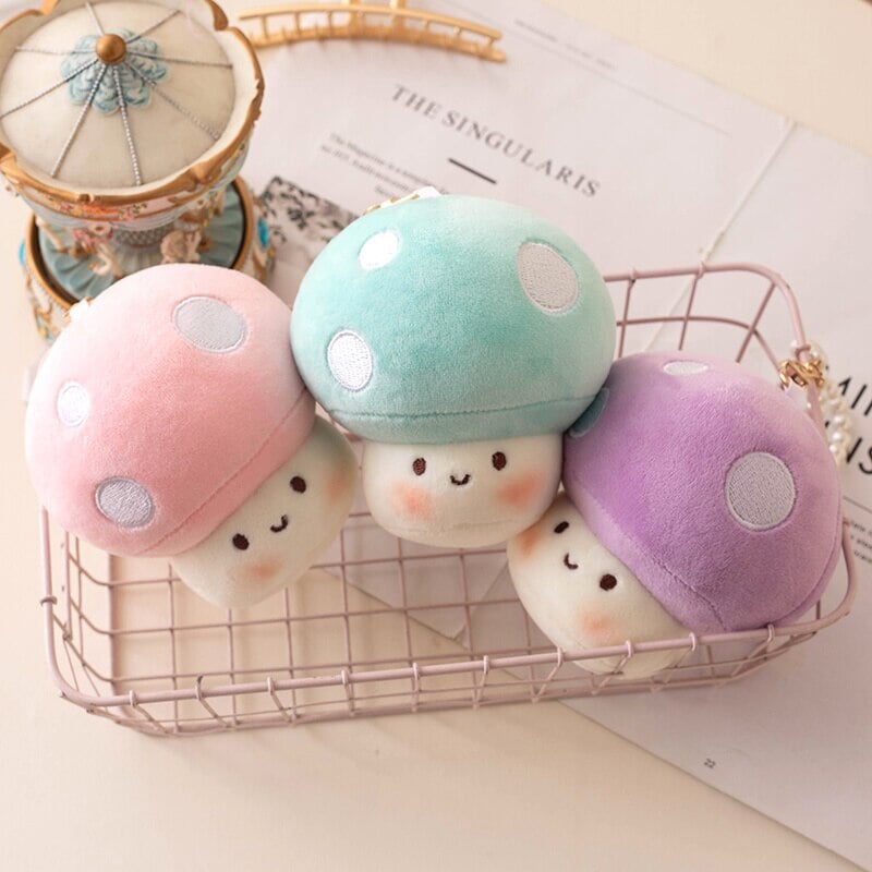 Cute Fun Fuzzy Keychain Charms