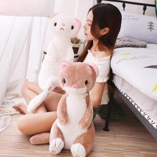 Adorable Plush Ferret Stuffed Animal - Luxicro