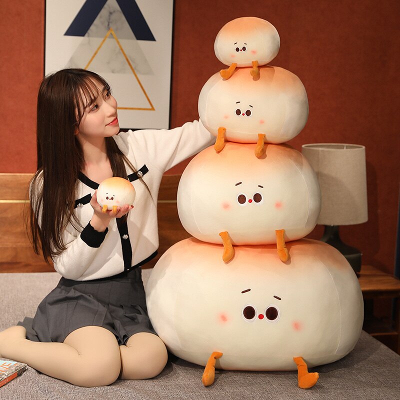 Adorable Plush Bao Bun Stuffed Animal
